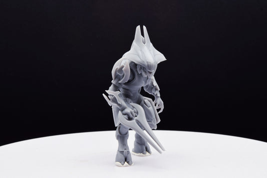 Halo Elite Councilor Honor Guard Miniature - 3D Printed with High Quality Resin for Wargame/Skirmish/D&D