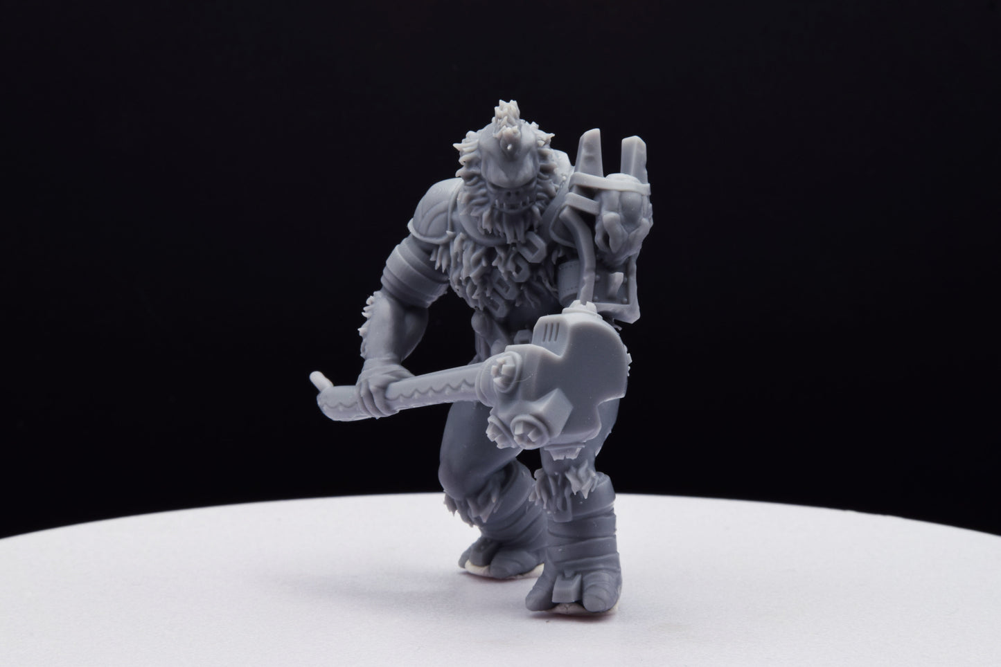 Halo Tartarus Chieftain Brutes Miniature - 3D Printed with High Quality Resin for Wargame/Skirmish/D&D