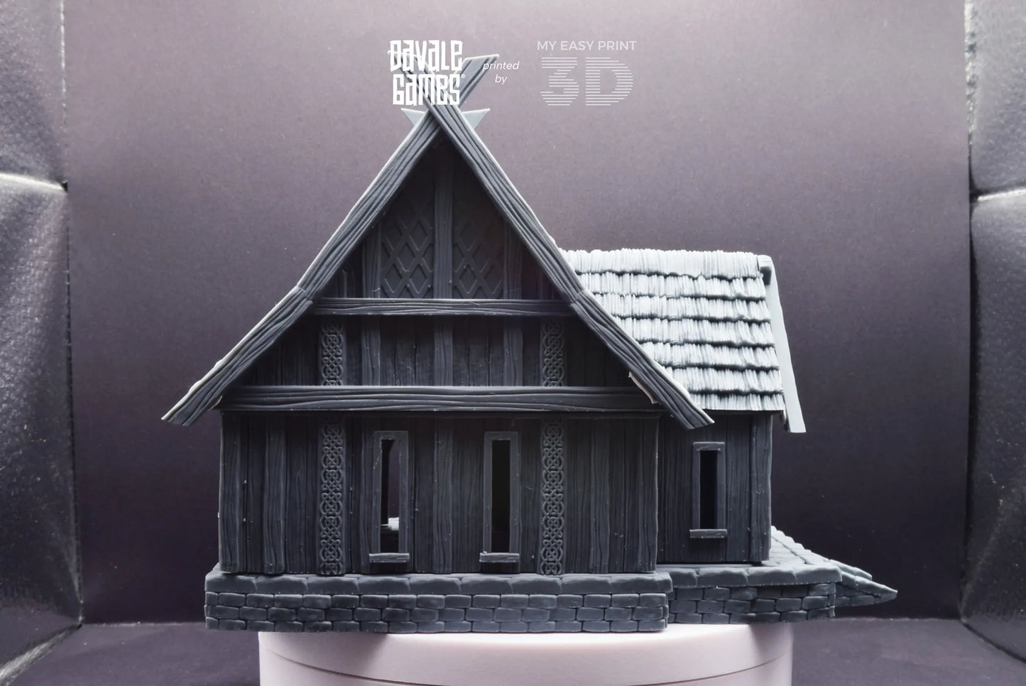 Viking House - Scenery - Davale Games - Mythological games - 3D Printed with high quality resin or PLA+