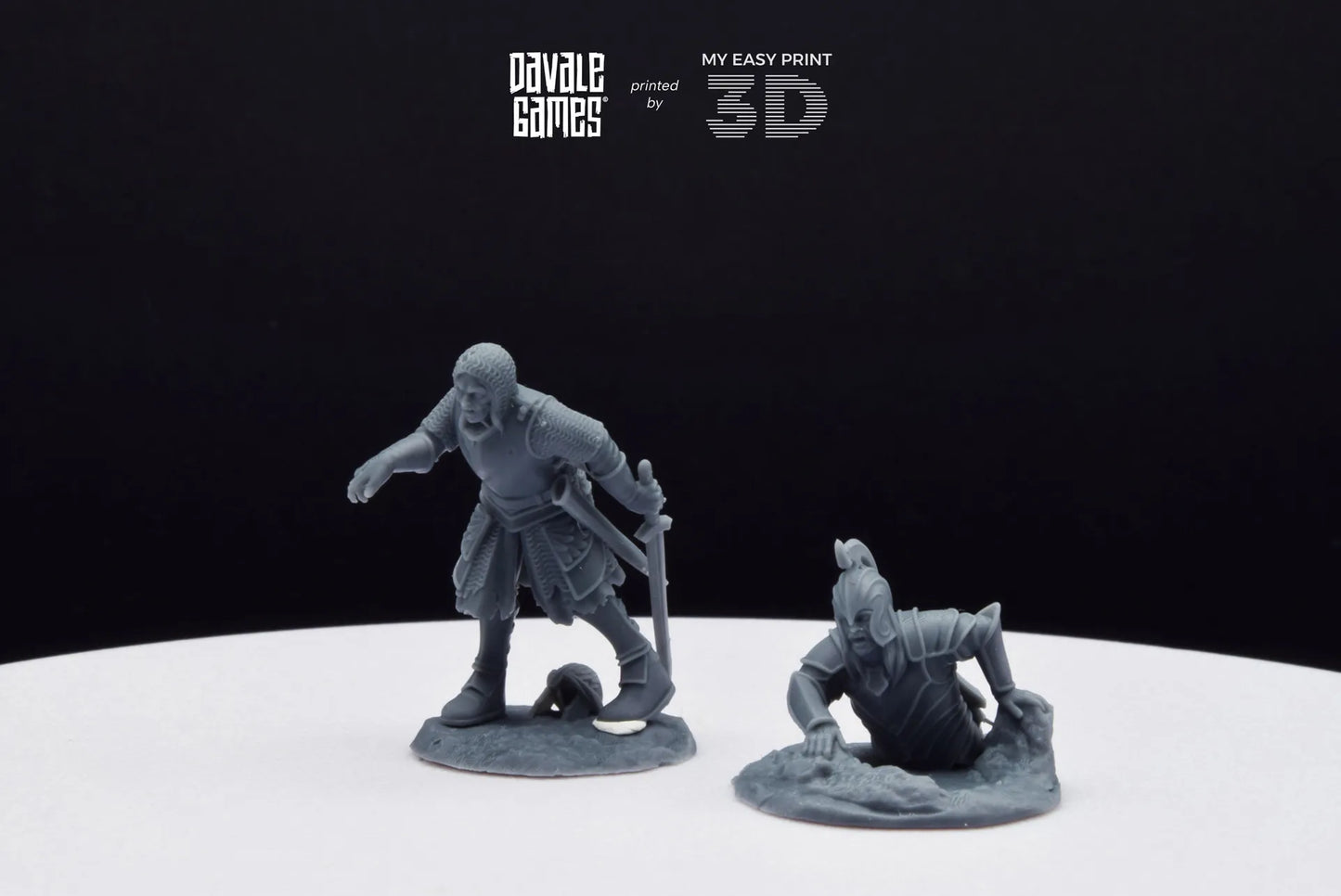 Spirits - Davale Games - 3D Printed with high quality resin for LOTR/D&D games