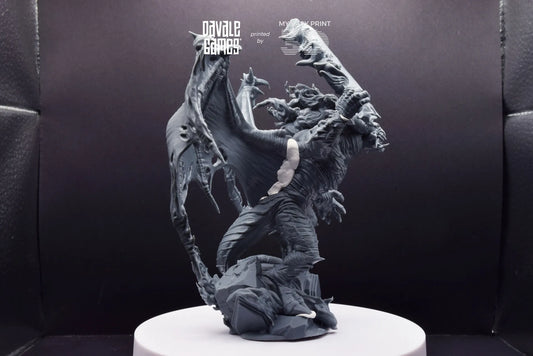 Ancient Demon of the Cave - Goblins of the cave - Davale Games - 3D Printed with high quality resin for LOTR/D&D games
