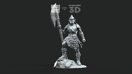 Shall & Krot. - Orcs Captains - Fellmount Reavers - Davale Games - 3D Printed with high quality resin for LOTR/D&D games