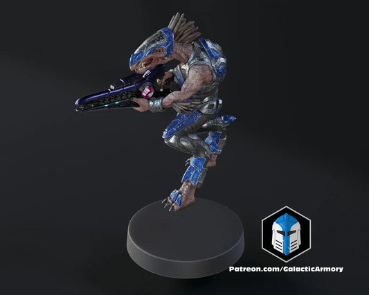 Halo Jackals Miniatures - Galactic Armory - 3D Printed with High Quality Resin for Wargame/Skirmish/D&D