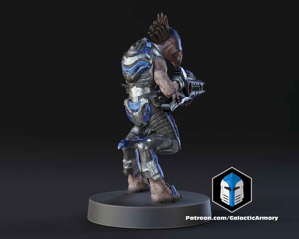 Halo Jackals Miniatures - Galactic Armory - 3D Printed with High Quality Resin for Wargame/Skirmish/D&D