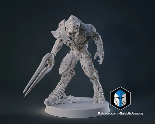 Halo Arbiter Miniatures - Galactic Armory - 3D Printed with High Quality Resin for Wargame/Skirmish/D&D