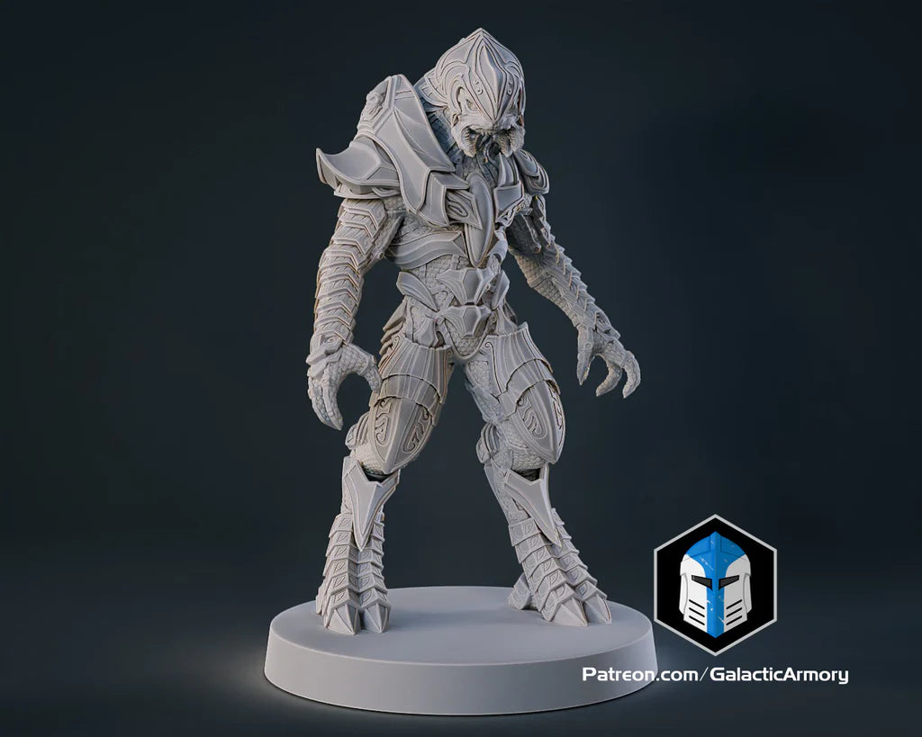 Halo Arbiter Miniatures - Galactic Armory - 3D Printed with High Quality Resin for Wargame/Skirmish/D&D