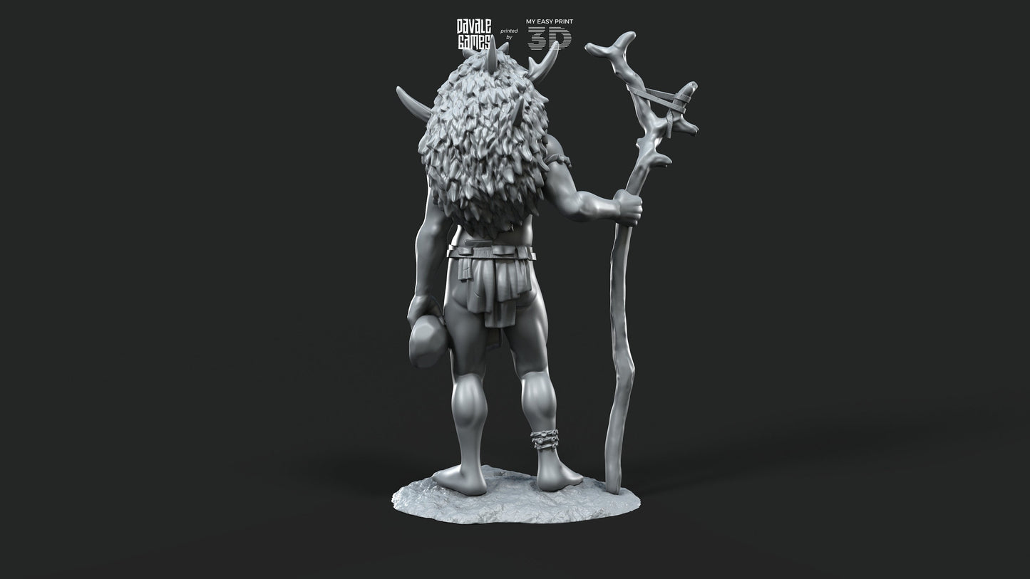 Blood-Handed Shaman - Davale Games - 3D Printed with high quality resin for LOTR/D&D games