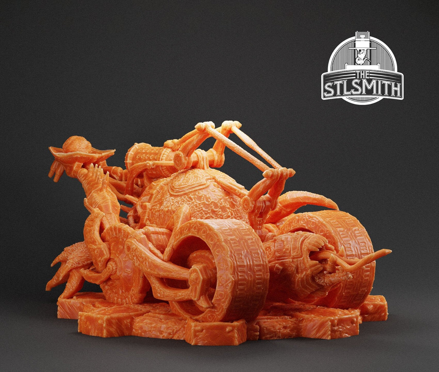 Gears Of War Siegebeast Ot Miniature - TheSTLSmith - 3D Printed with high quality resin for Skirmish/D&D games
