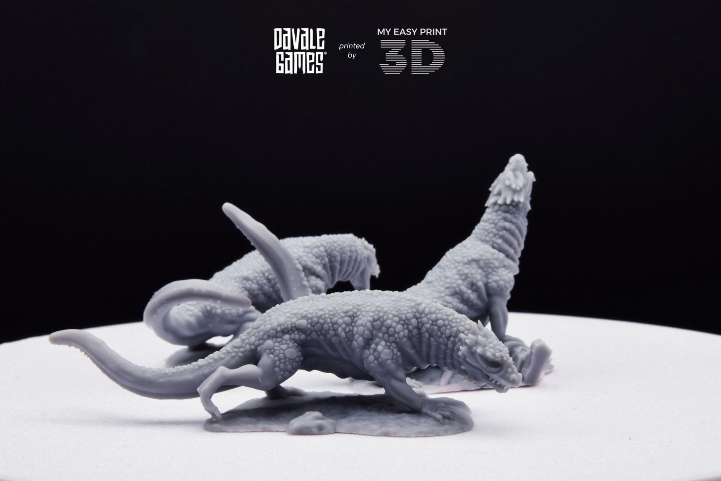Dragon Army Drake - Davale Games - 3D Printed with high quality resin for LOTR/D&D games