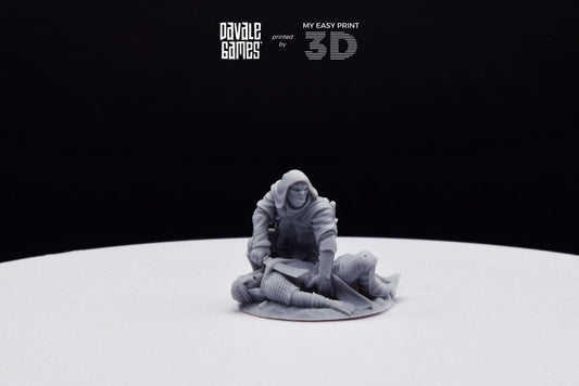 Orc Thief - Davale Games - 3D Printed with high quality resin for LOTR/D&D games