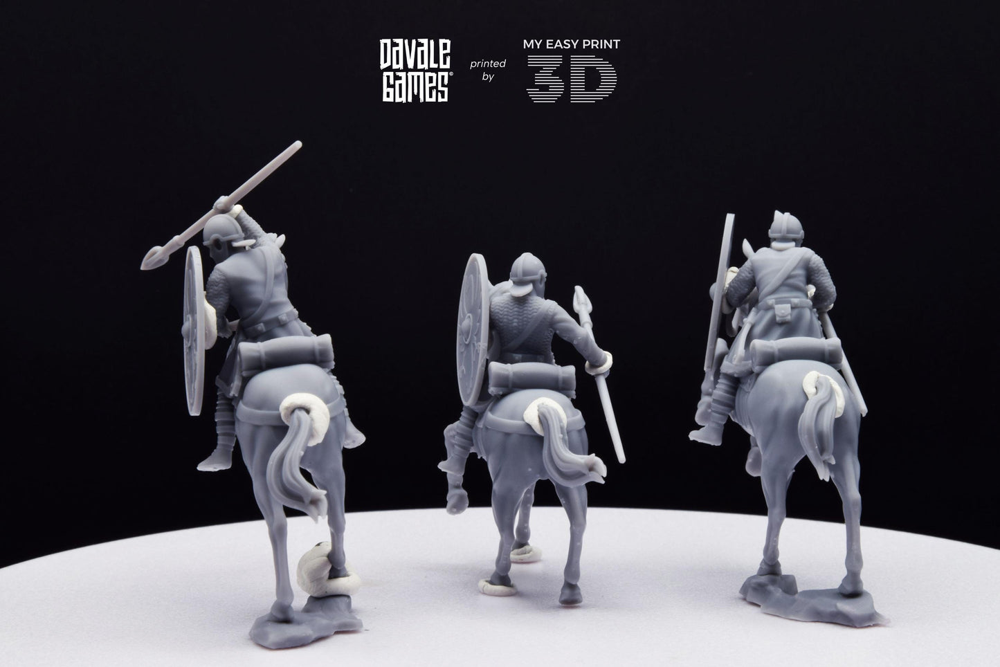 Roman Cavalry - Davale Games - Historical games - 3D Printed with high quality resin