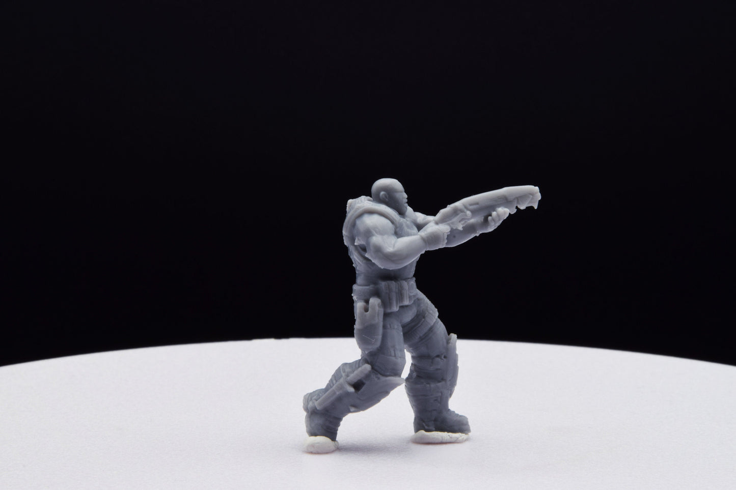 Gears Of War Augustus Cole Winter Ot Miniature - TheSTLSmith - 3D Printed with high quality resin for Skirmish/D&D games