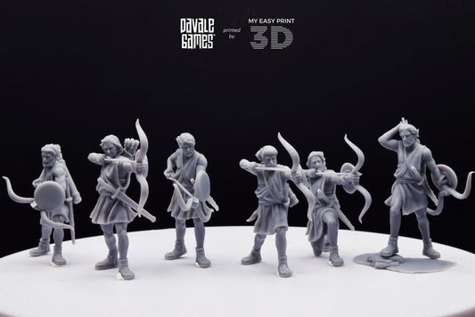 Toxotaï Archers (ZEUS) - Mythology at Wars - Davale Games - Historical games - 3D Printed with high quality resin