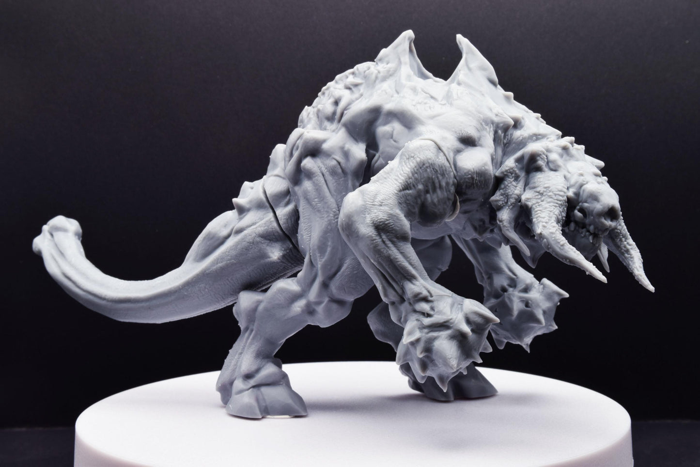 Doom Hell Guardian Miniature - Fanmade - TheSTLSmith - 3D Printed with high quality resin for Skirmish/D&D games