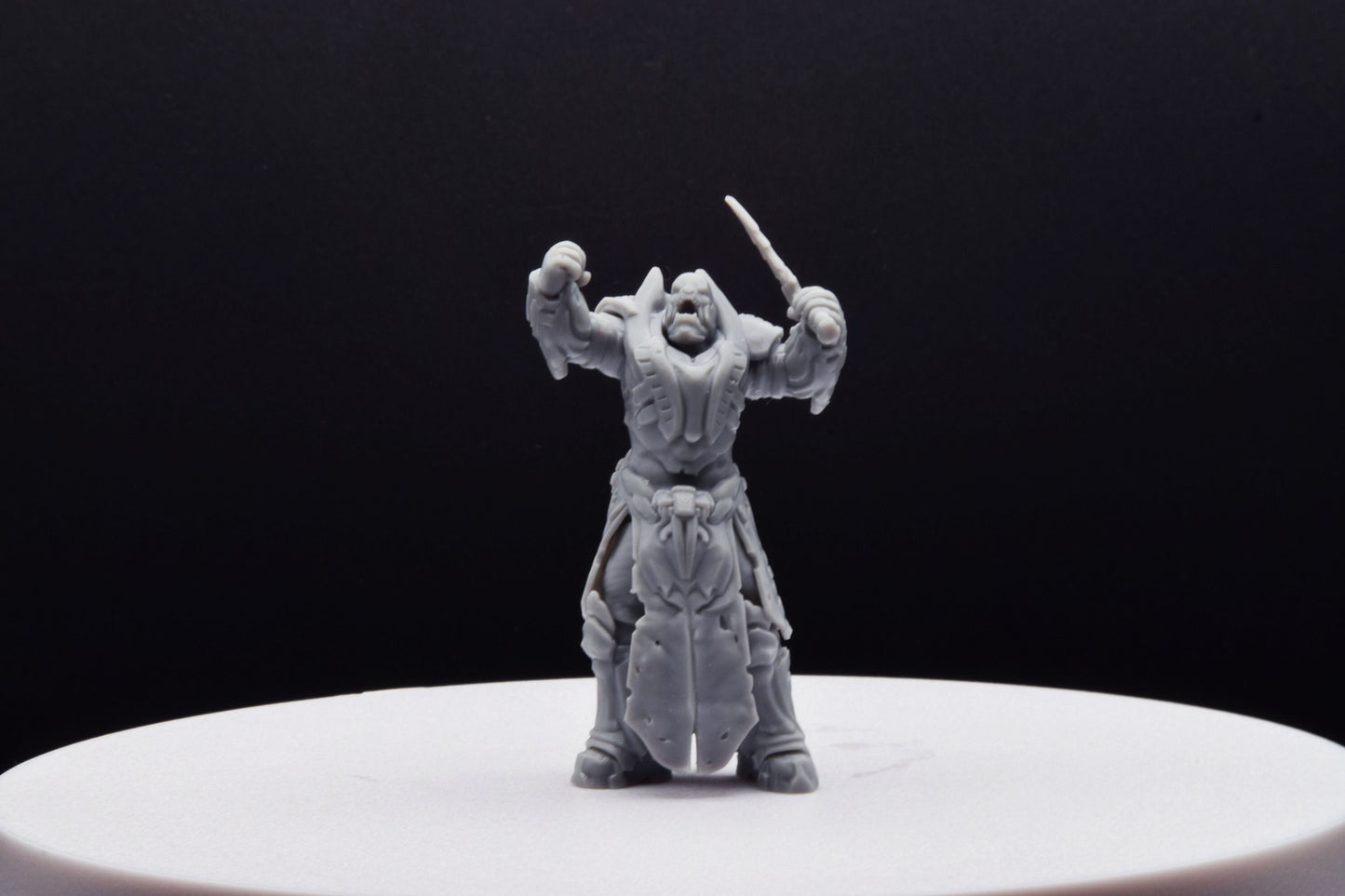 Gears Of War General Raam Ot Miniature - NEOYGEO - 3D Printed with high quality resin for Skirmish/D&D games