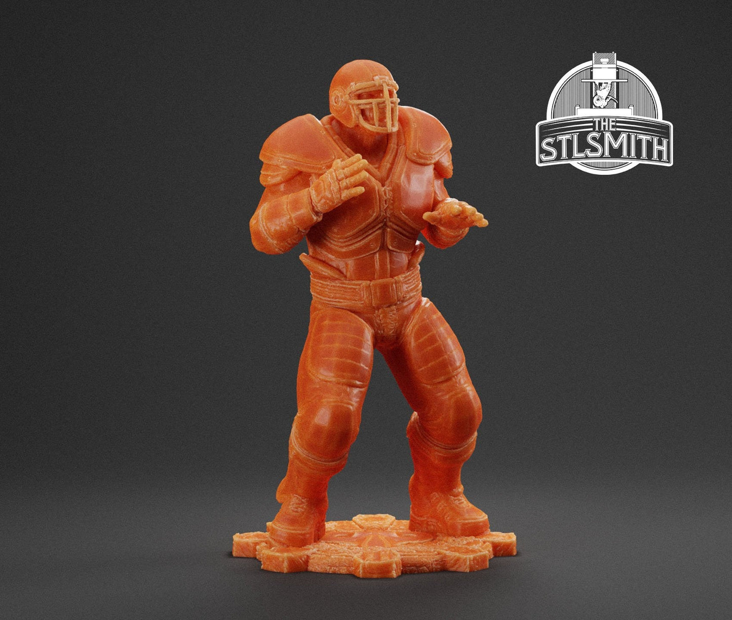 Gears Of War Augustus Cole Thrashball Ot Miniature - TheSTLSmith - 3D Printed with high quality resin for Skirmish/D&D games