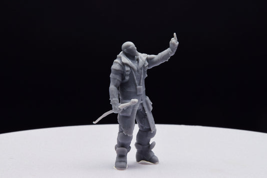 Gears Of War Aaron Griffin Ot Miniature - TheSTLSmith - 3D Printed with high quality resin for Skirmish/D&D games