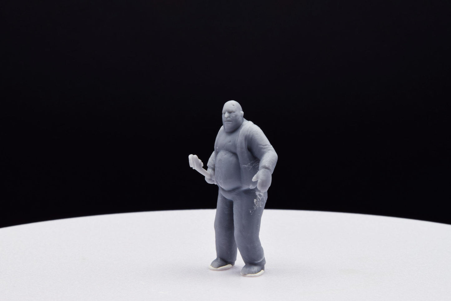 Doom Zombie Fatty Miniature - Fanmade - TheSTLSmith - 3D Printed with high quality resin for Skirmish/D&D games