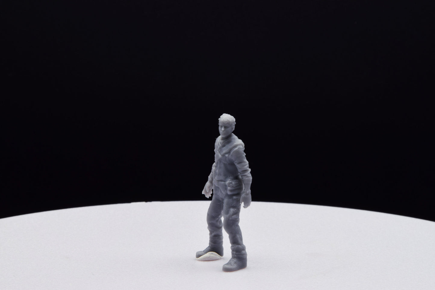 Gears Of War William Outsider Miniature - TheSTLSmith - 3D Printed with high quality resin for Skirmish/D&D games