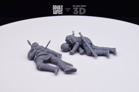Gepids Casualties - Davale Games - Historical games - 3D Printed with high quality resin