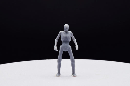 Doom Zombie Boney Miniature - Fanmade - TheSTLSmith - 3D Printed with high quality resin for Skirmish/D&D games