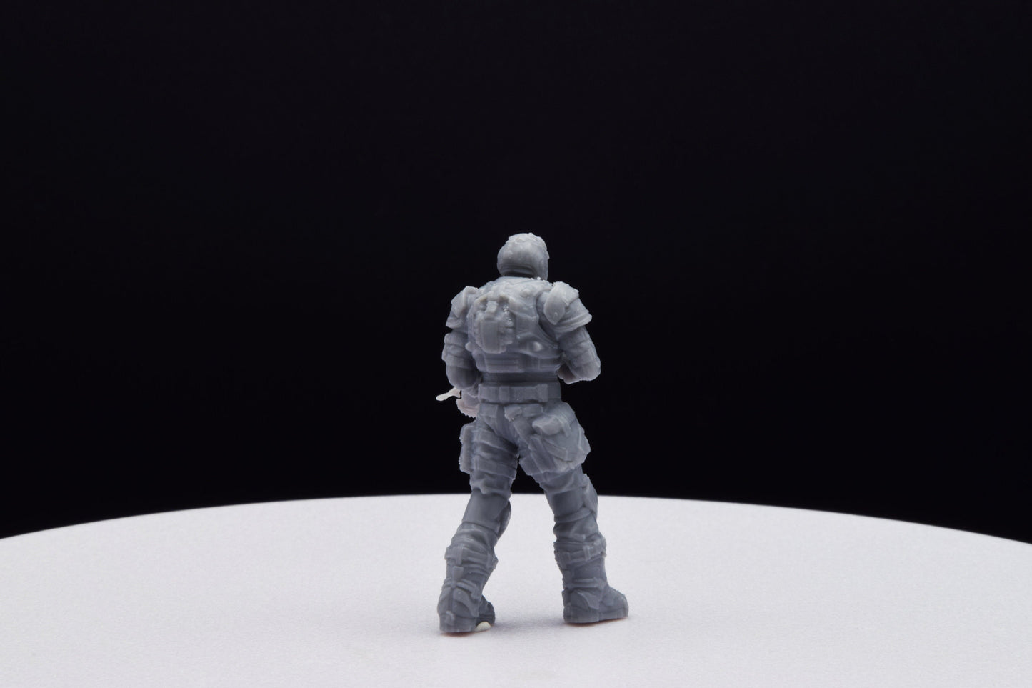 Gears Of War Anthony Carmine Ot Miniature - TheSTLSmith - 3D Printed with high quality resin for Skirmish/D&D games