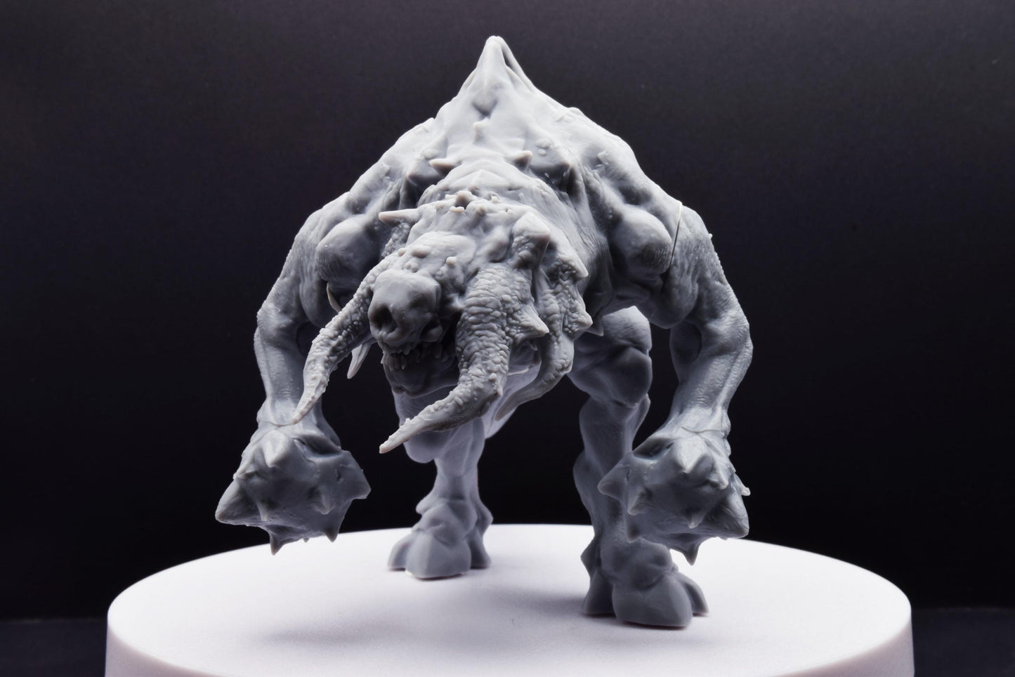Doom Hell Guardian Miniature - Fanmade - TheSTLSmith - 3D Printed with high quality resin for Skirmish/D&D games