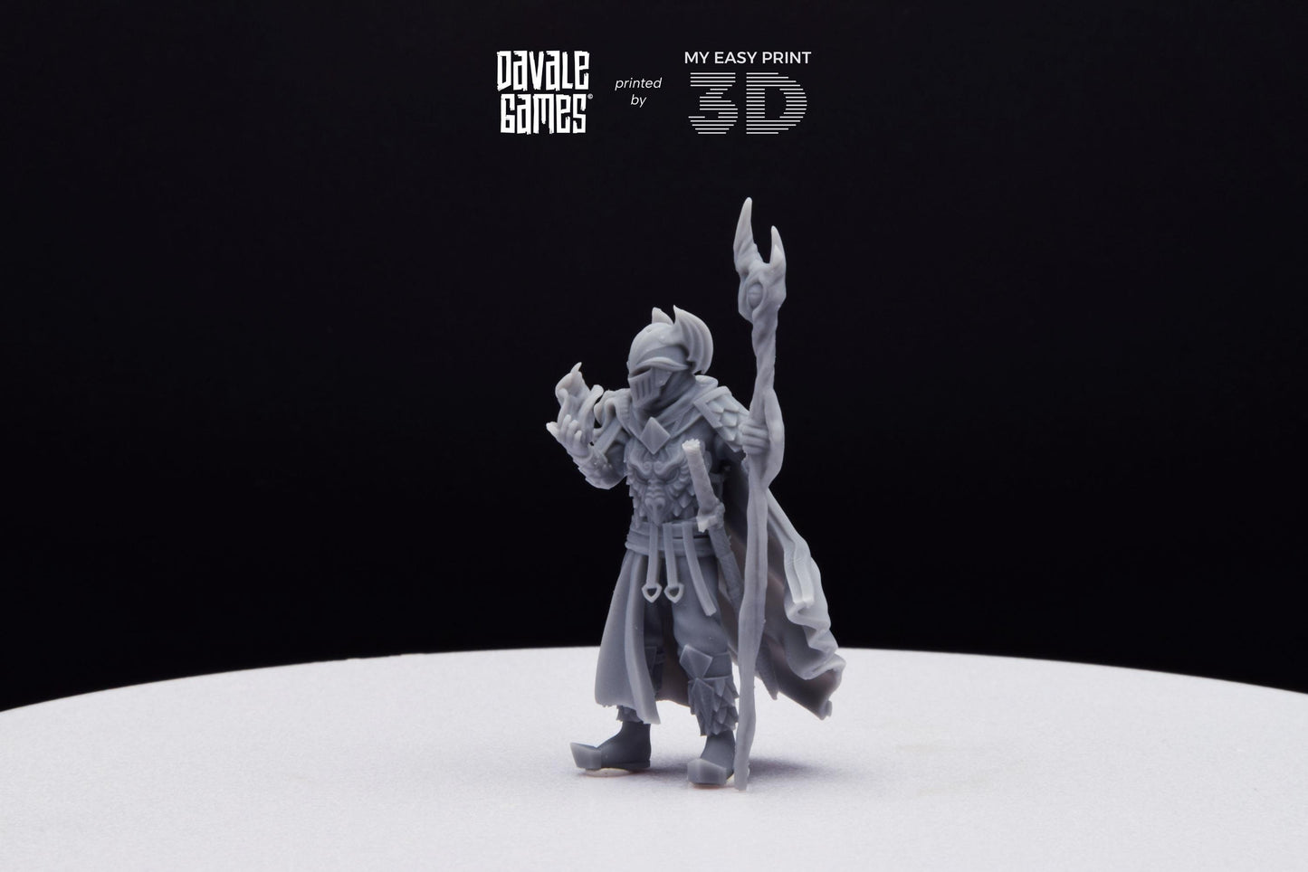Bordörgin The Great Sorcerer - Dragon Army - Davale Games - 3D Printed with high quality resin for LOTR/D&D games