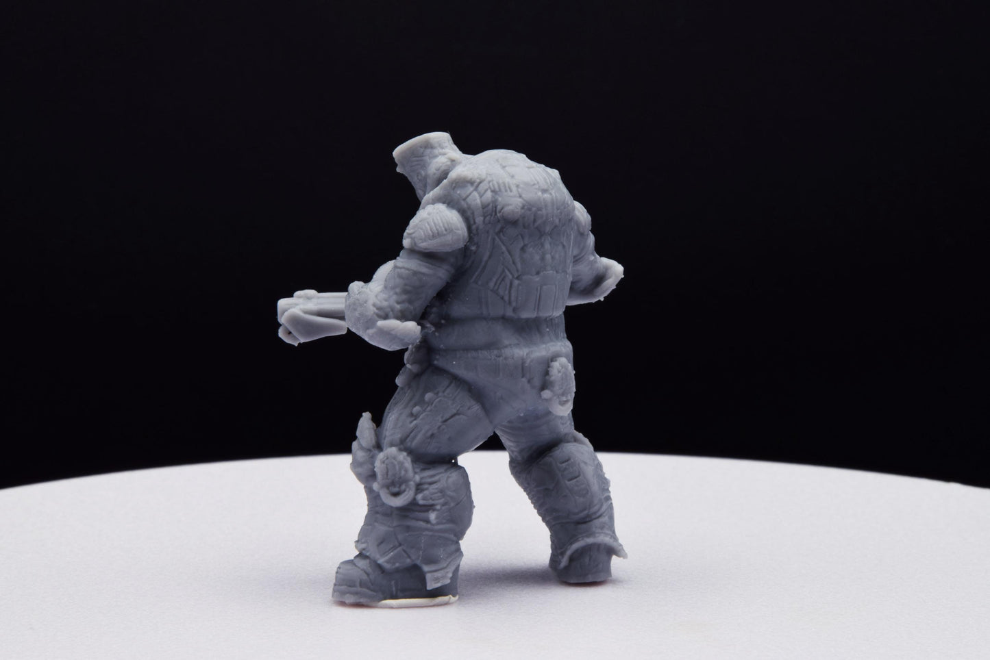 Gears Of War Boomer Grinder Ot Miniature - TheSTLSmith - 3D Printed with high quality resin for Skirmish/D&D games