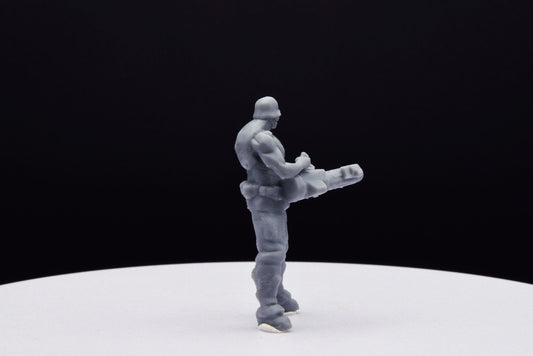 Doom Commando Miniature - Fanmade - TheSTLSmith - 3D Printed with high quality resin for Skirmish/D&D games