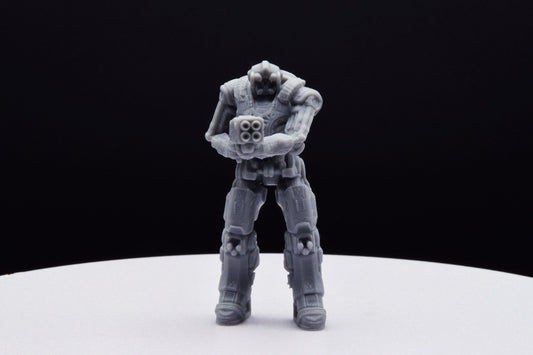 Gears Of War DeeBee DR1 Miniature - TheSTLSmith - 3D Printed with high quality resin for Skirmish/D&D games