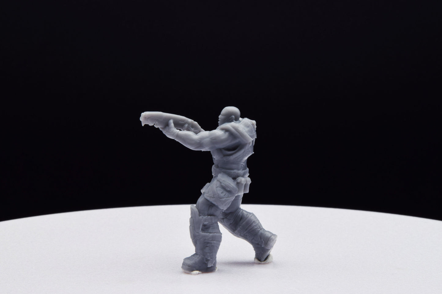 Gears Of War Augustus Cole Winter Ot Miniature - TheSTLSmith - 3D Printed with high quality resin for Skirmish/D&D games