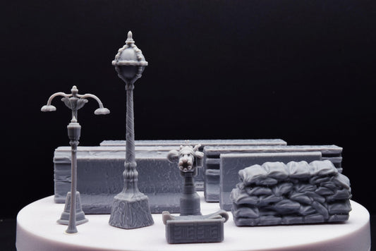 Gears Of War COG Scatter Pack Scenery Miniature - TheSTLSmith - 3D Printed with high quality resin for Skirmish/D&D games