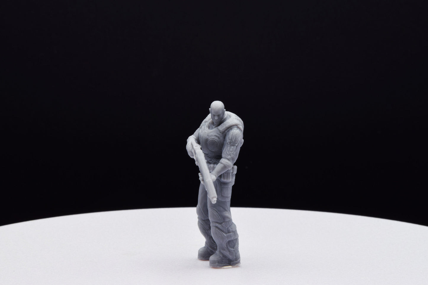 Gears Of War Jace Stratton Ot Miniature - TheSTLSmith - 3D Printed with high quality resin for Skirmish/D&D games