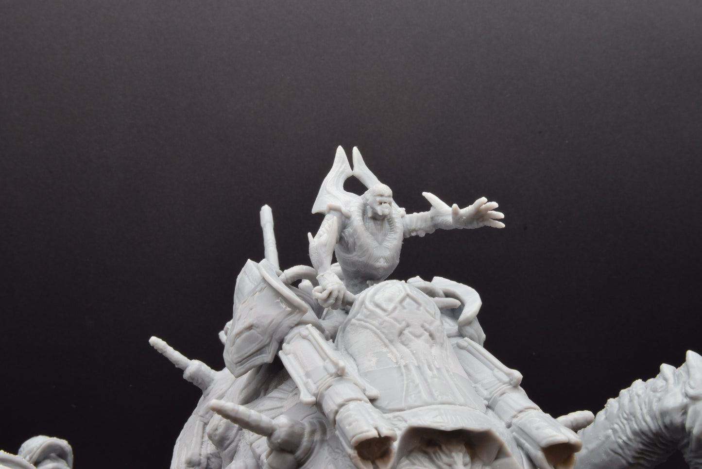 Gears Of War Karn on Shibboleth Ot Miniature - TheSTLSmith - 3D Printed with high quality resin for Skirmish/D&D games