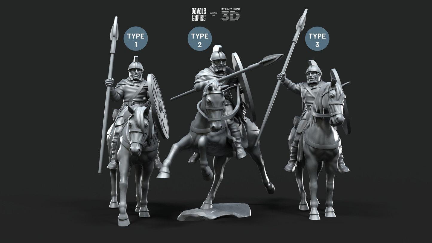 Roman Knights - Davale Games - Historical games - 3D Printed with high quality resin