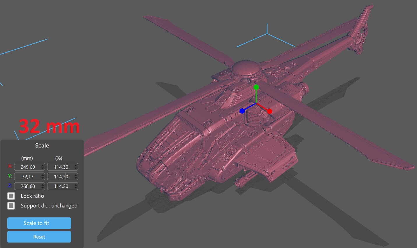 Gears Of War Kestrel UAV Ot Miniature - TheSTLSmith - 3D Printed with high quality resin for Skirmish/D&D games