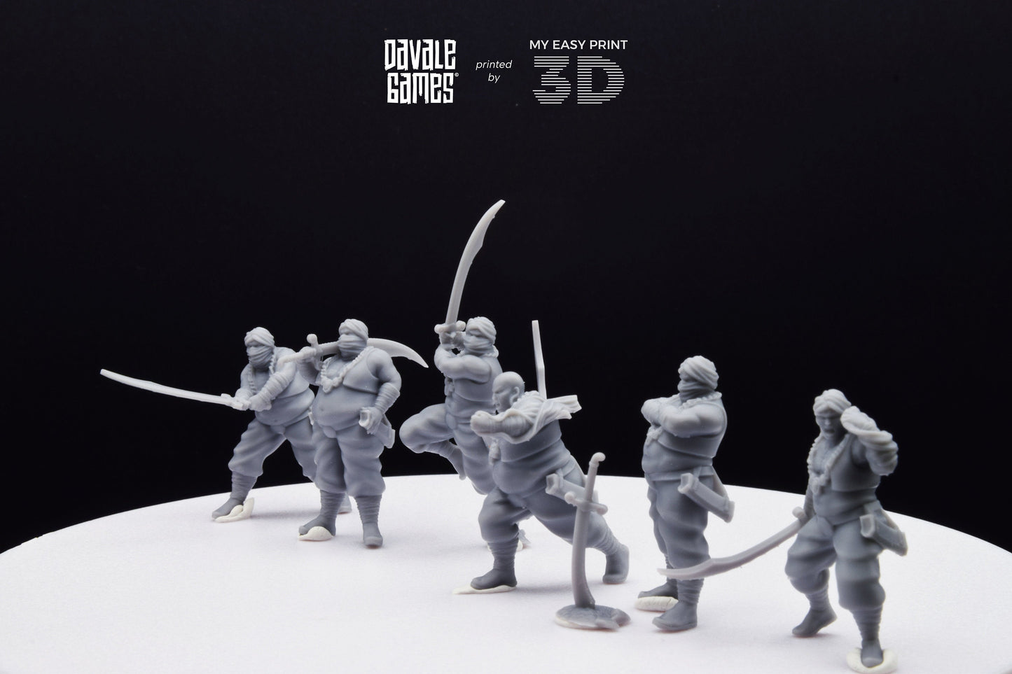 Merchant Guard - Davale Games - 3D Printed with high quality resin for LOTR/D&D games