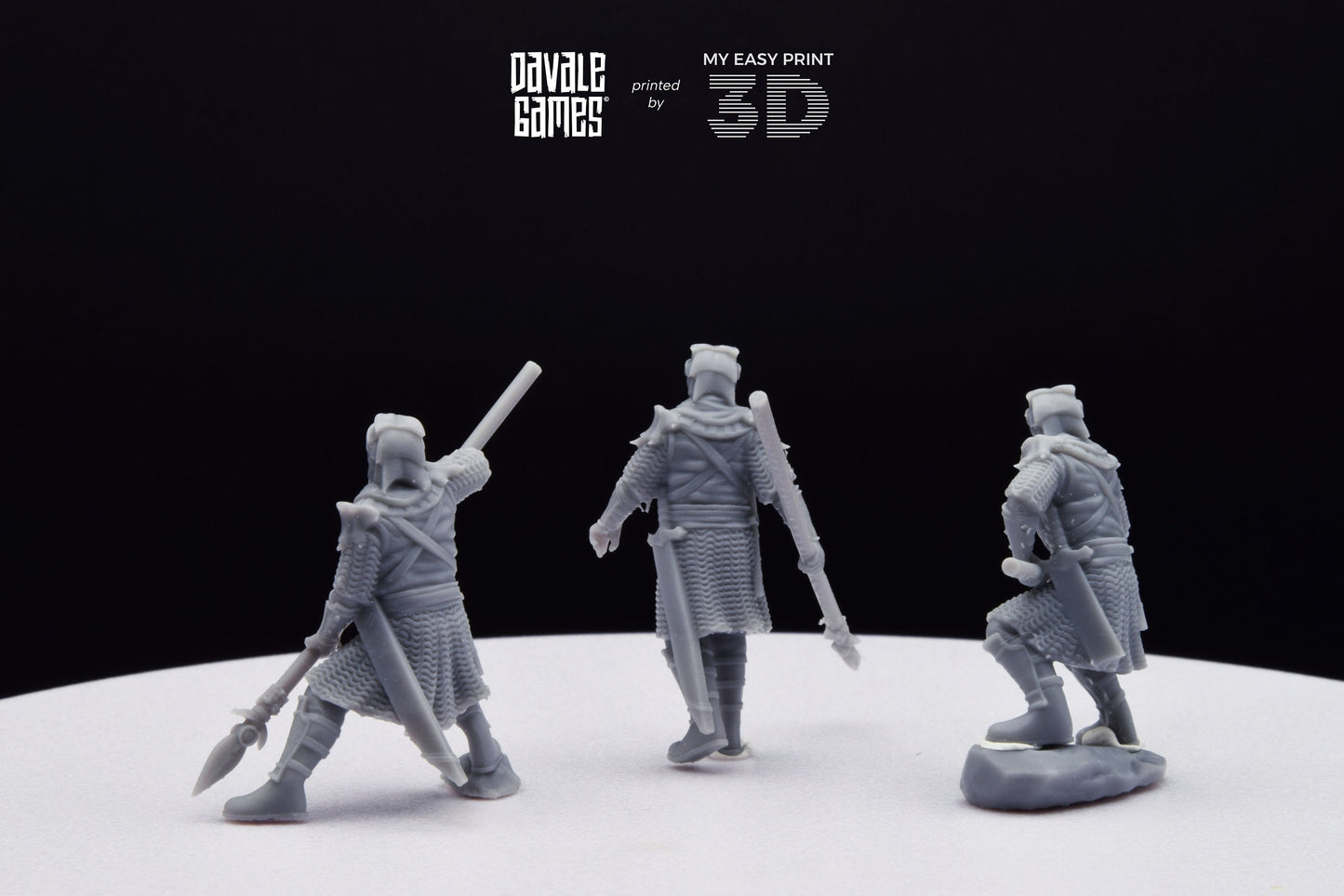 Snake Rider - Davale Games - 3D Printed with high quality resin for LOTR/D&D games