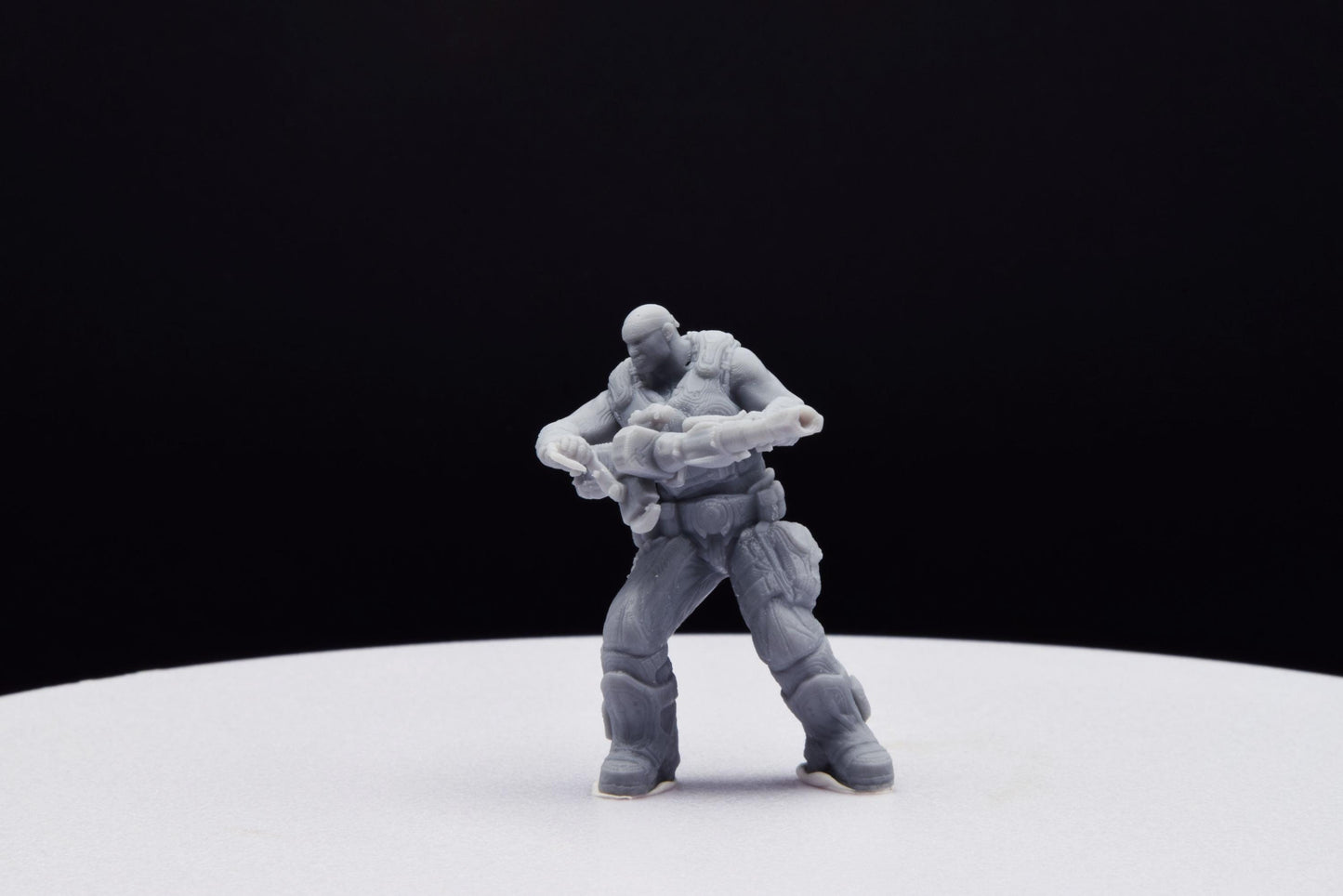 Gears Of War Augustus Cole Summer Ot Miniature - TheSTLSmith - 3D Printed with high quality resin for Skirmish/D&D games