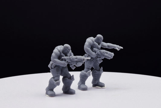 Gears Of War Drone Ot Miniature - TheSTLSmith - 3D Printed with high quality resin for Skirmish/D&D games