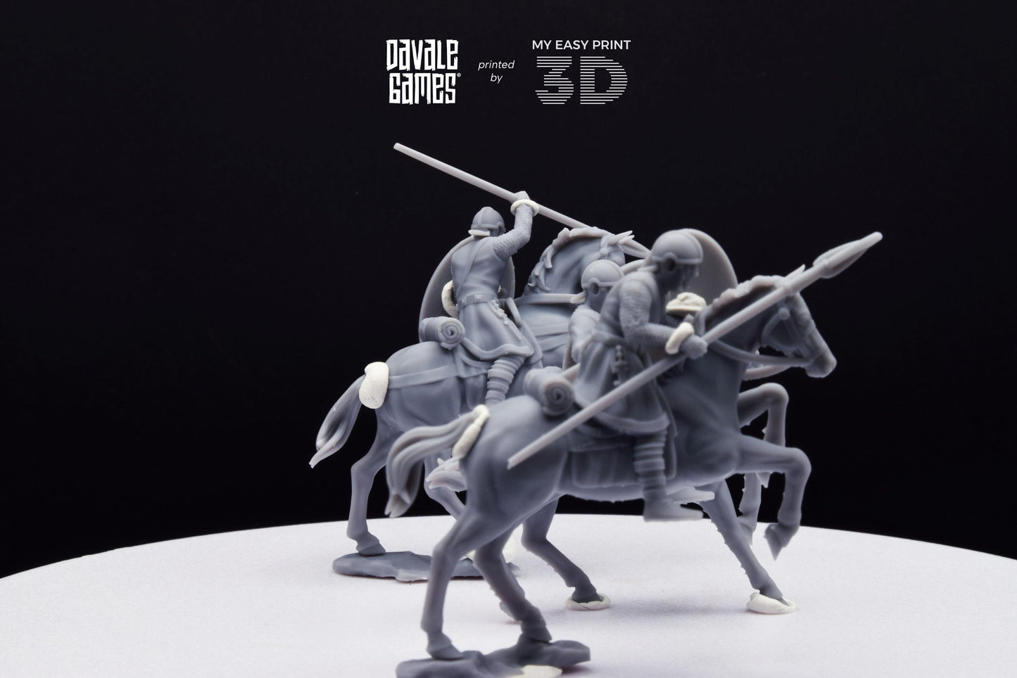 Roman Cavalry - Davale Games - Historical games - 3D Printed with high quality resin