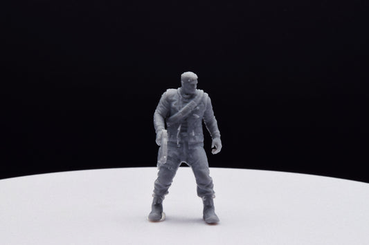 Gears Of War JD Fenix Outsider Miniature - TheSTLSmith - 3D Printed with high quality resin for Skirmish/D&D games