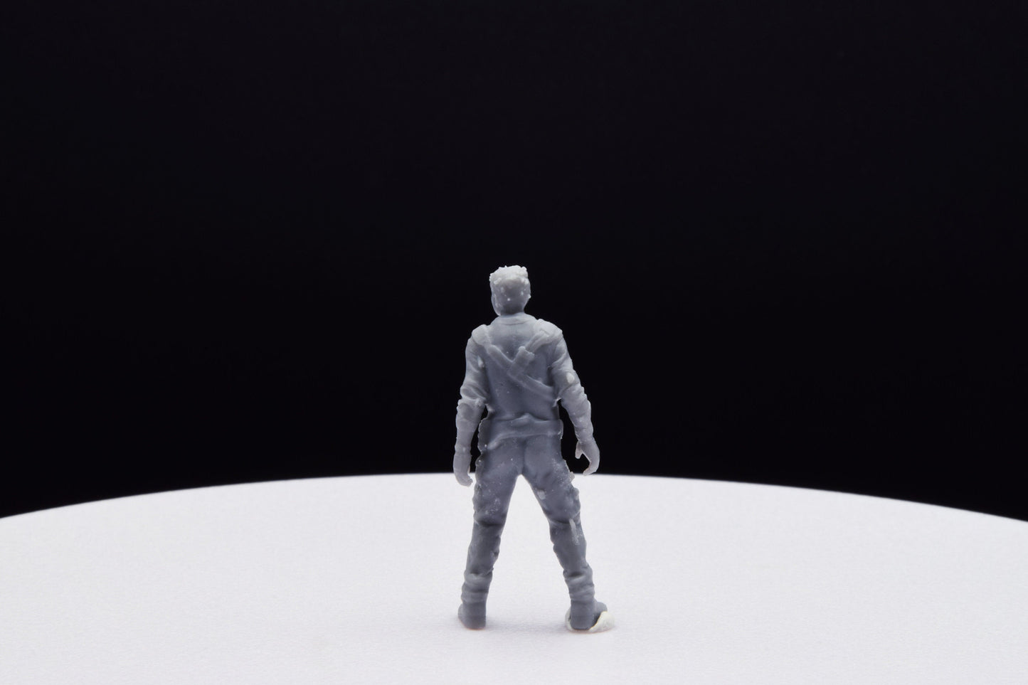 Gears Of War William Outsider Miniature - TheSTLSmith - 3D Printed with high quality resin for Skirmish/D&D games