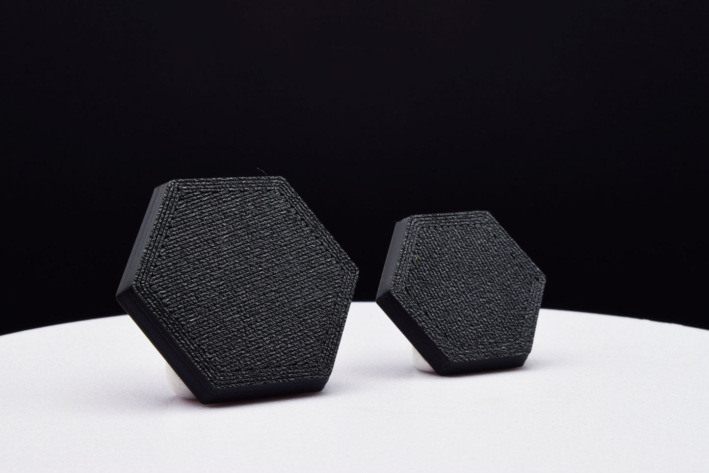 Hexagonal Bases for Miniatures - 20mm to 100mm - 3D Printed with high quality PLA+ for Tabletop Games/Wargames/D&D games