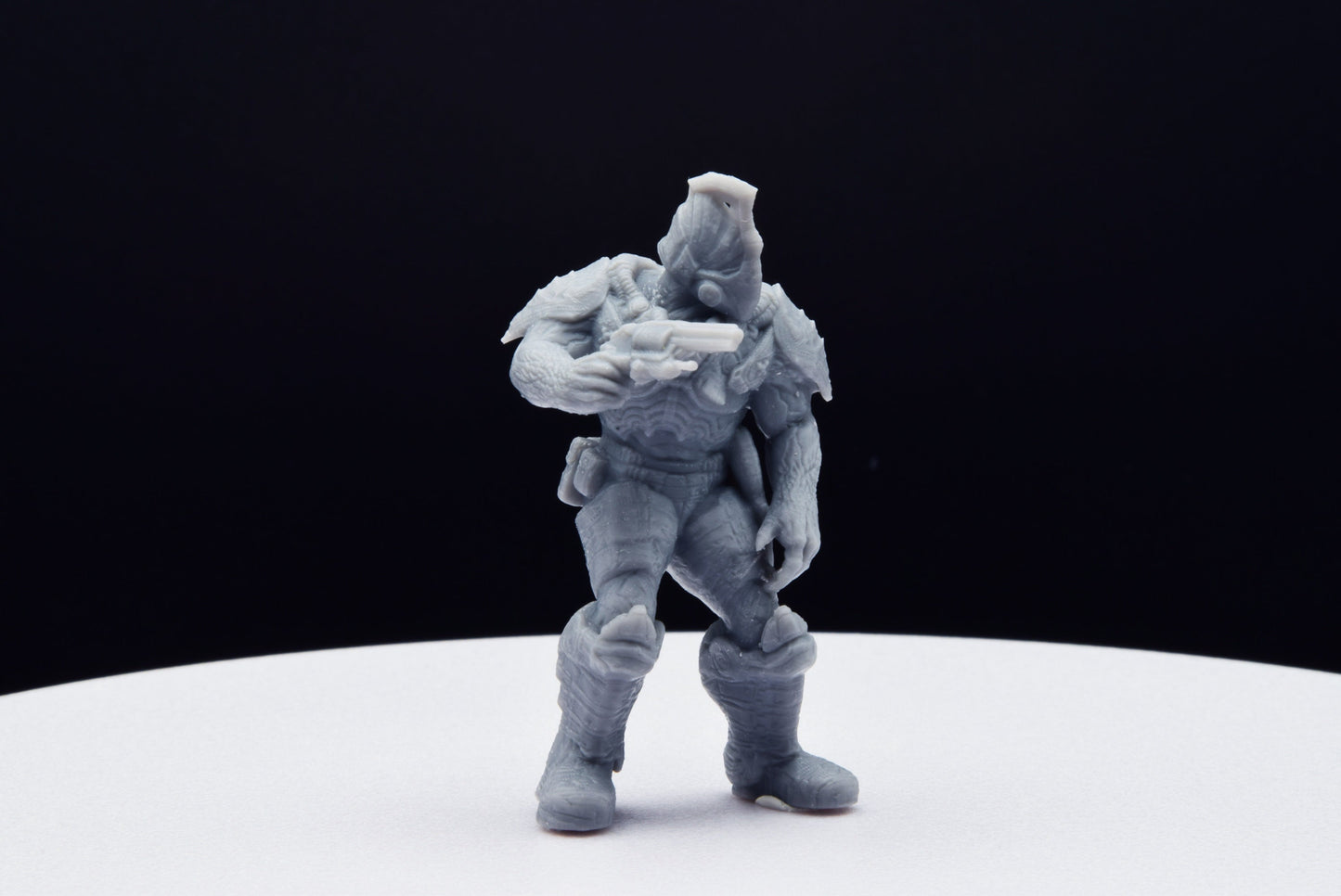 Gears Of War Drone Bolter Ot Miniature - TheSTLSmith - 3D Printed with high quality resin for Skirmish/D&D games