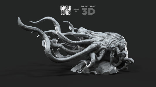 Kraken - Goblins of the cave - Davale Games - 3D Printed with high quality resin for LOTR/D&D games