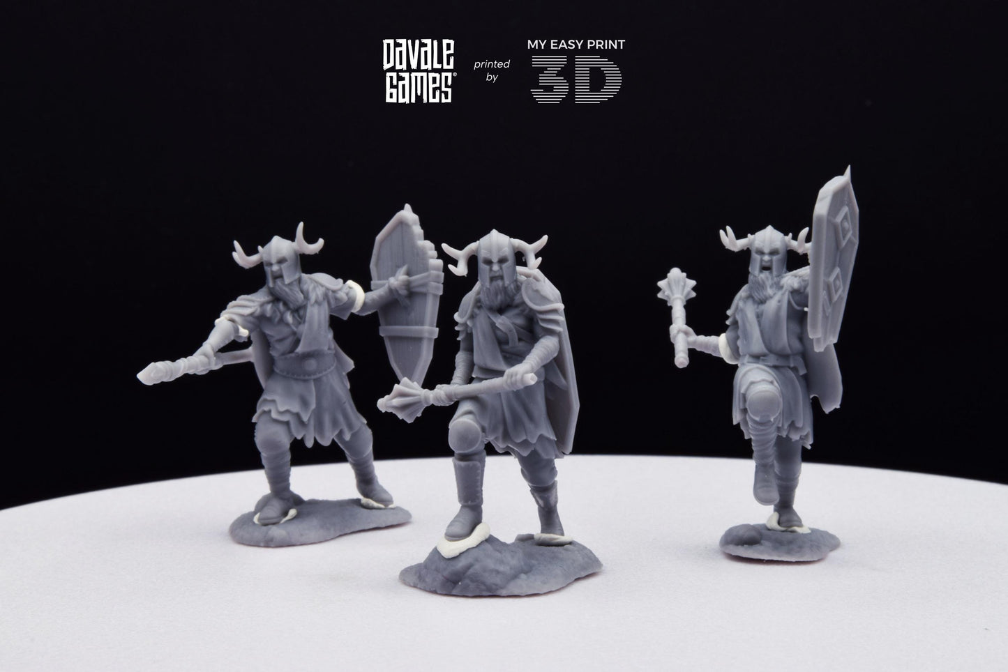 Khalüm Faction - Warriors Extra Poses - Dead City - Davale Games - 3D Printed with high quality resin for LOTR/D&D games