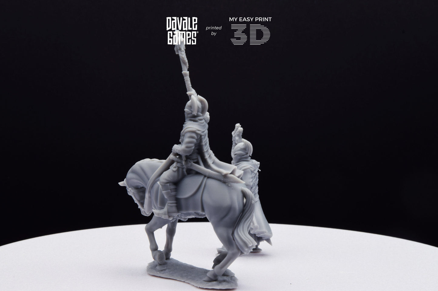 Dragon Army Dragon Mage - Foot and Mounted - Davale Games - 3D Printed with high quality resin for LOTR/D&D games