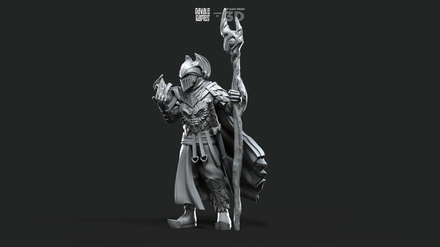 Bordörgin The Great Sorcerer - Dragon Army - Davale Games - 3D Printed with high quality resin for LOTR/D&D games